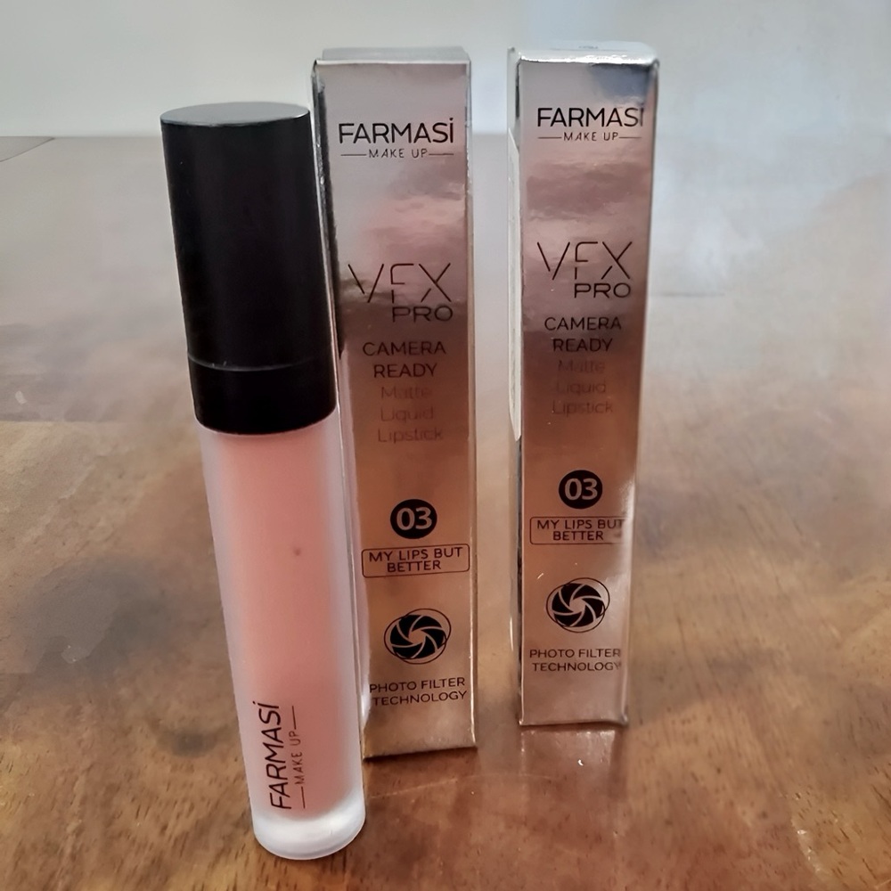 Farmasi VFX Pro Camera Ready Matte Liquid Lipstick - My Lips But Better 03 - New